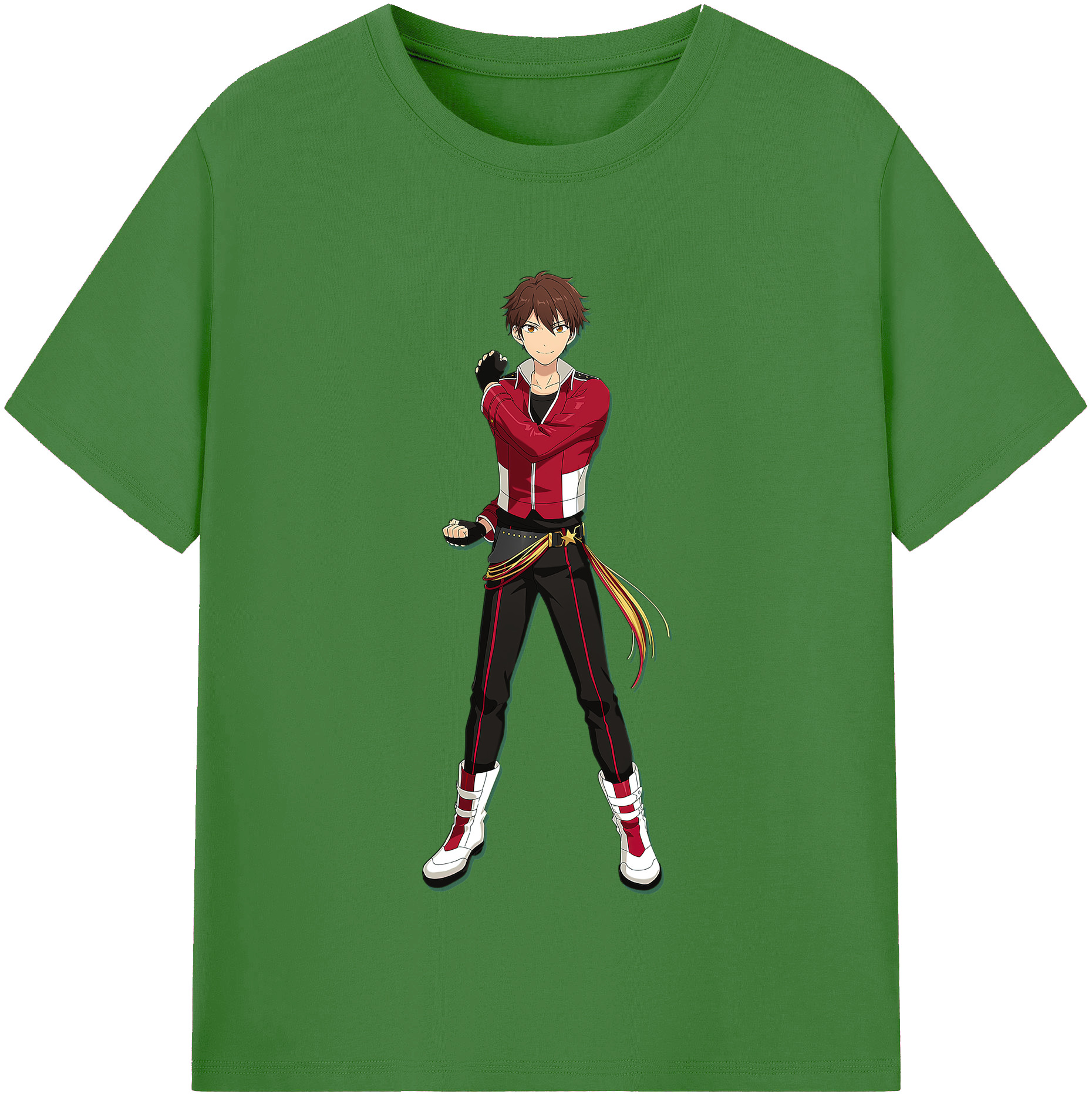 （画像用） あんさんぶるスターズ! Ensemble Stars レディースカジュアルプリントTシャツ（綿100％）